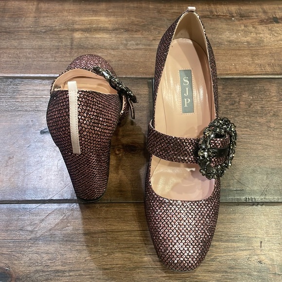 SJP by Sarah Jessica Parker. Women’s Celine Block Mary Jane Pump - Picture 5 of 10